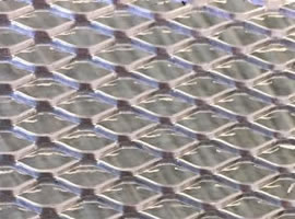 Aluminum mesh sheet for filter 
