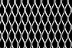 Diamond Hole Stretched Mesh Foils for Electrode Diffusion