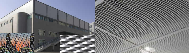 Expanded Metal Ceilings in Architecture