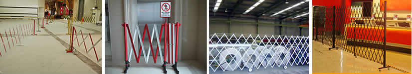 Horizontal Diamond hole Expanded Metal Foldable Barrier